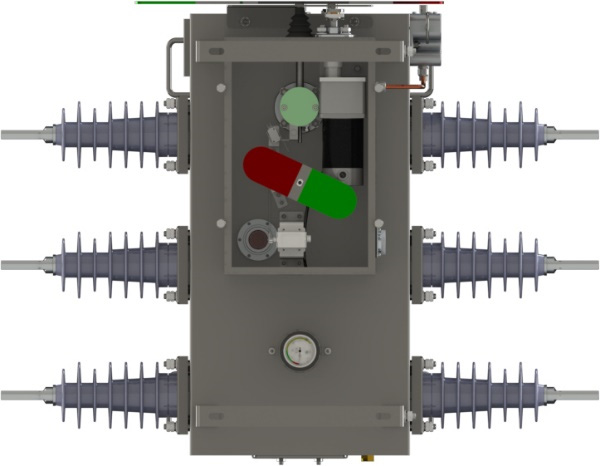 Fabricação personalizada, interruptor seccionador de carga montado em poste manual/motorizado